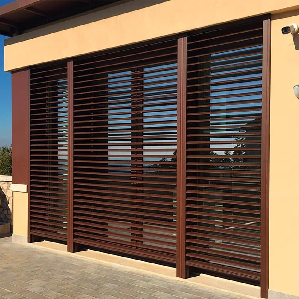 Veneziane Da Interno/Esterno Senza Forare, 25mm Lamelle Tende