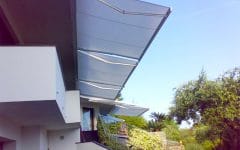Residence con tende a bracci estensibili